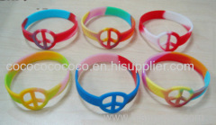 silicone bracelet eco-friendly silicone competitive price OEM/ODM servie sample available