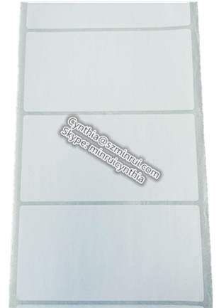 Custom Blank Tamper Evident Adhesive Paper Label
