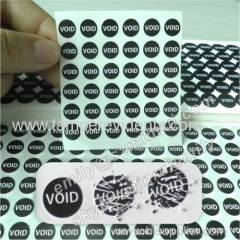 Tamper Proof Seal Stickers