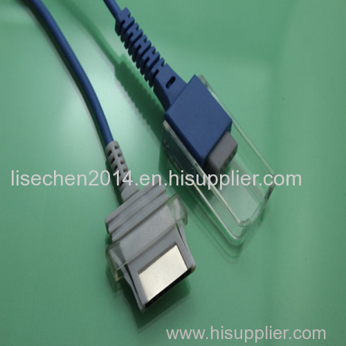 NONIN spo2 sensor extension cable with 8pin&gt;DB9 for 8600 series medical TPU