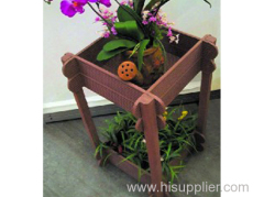 recyclable outdoor wpc flower box