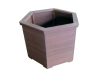 plastic wood composite outdoor flower box