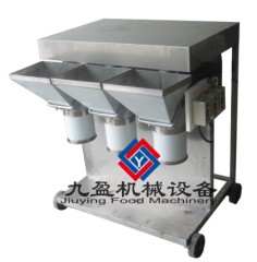 Garlic bamboo slicing machine