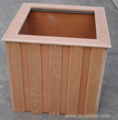 plastic wood composite outdoor flower box