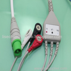 FUKUDA DENSHI ECG cable with 3 leadwire