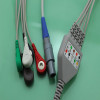 Biosys one piece series 5 leads ecg cable and leadwires