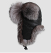 2014 fashion genuine leather custom trapper hat