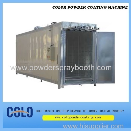 large powder coating oven