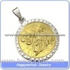 2014 stainless steel gold pendant designs men