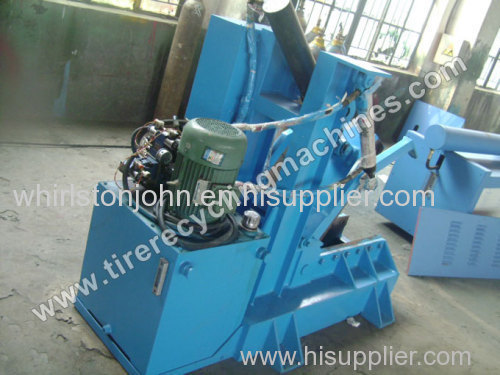 Superior Tire Cutter for Waste Tire Recycling Plant