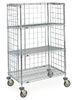 Knock down retail heavy duty wire display stand rack shelf / storage shelving units