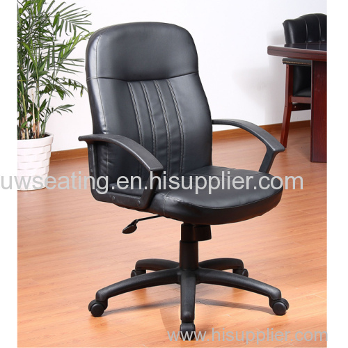 Leather swivel office chair L232
