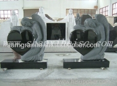 Pure Shanxi black granite G1405 tombstone