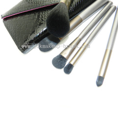 Gold Color Makeup Kit Brushes Set with PVC Pouch