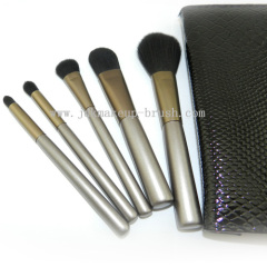 Gold Color Makeup Kit Brushes Set with PVC Pouch