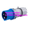 industrial male mobile plug 16A 2P+E IP44