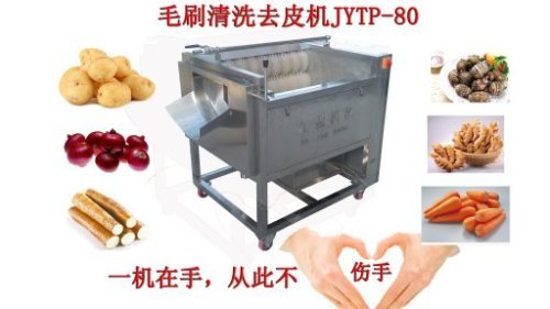 Potato and Fresh Ginger Washer and Peeler