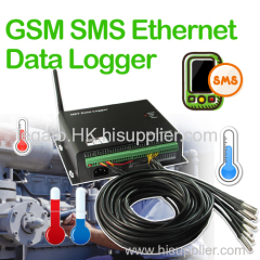 Multipoint Temperature SMS & Ethernet Data Logger