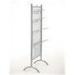 Supermarket Metal Rack Shelves Aluminum POS Products Display Stand