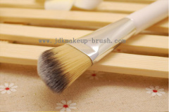 White Handle Angled Foundation Brushes Face Brush Manufacturer