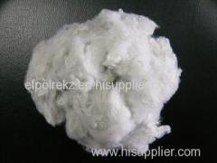 Eco-friendly Raw white A 1.5D * 38 / 51mm Non Woven Recycled Polyester Staple Fiber