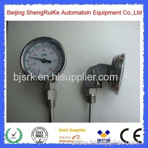 All Stainless Steel Adjustable Bimetal thermometer