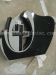 Shanxi black granite G1401 tombstone with a cross