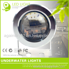 Silver/Black 10w RGB LED underwater Light IP68