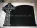 The high quality Shanxi black granite G 1401 tombstone