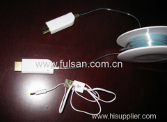 HDMI Fiber Optic Cable Transmits HDMI Signals via Fiber