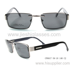 Stainless Steel Optical Frame With Clip On Sunglasses For Unisex
