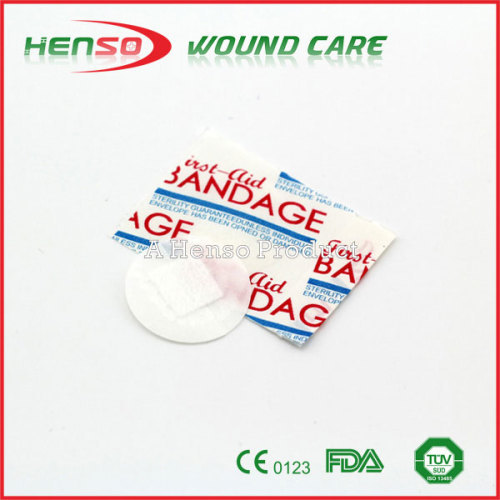 HENSO Waterproof Sterile Round Transparent Adhesive Wound Plaster