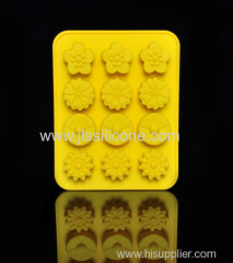 Creative silicone ice tube tray wholesaler with fashion flower