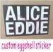 Supply hot sale cheap easy destructible permanent vinyl stickers