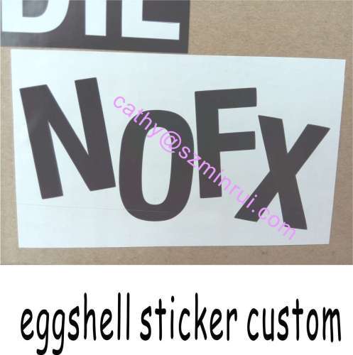 Pinting adhesive letters custom large stickers