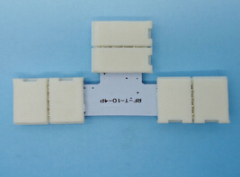T type RGB Color LED Strip Solderless Jumper Connector
