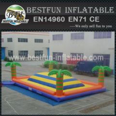 Inflatable jungle palm bouncer