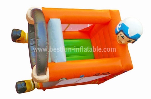 Funny design inflatable driver bouncer for sale