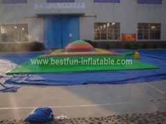 Inflatable air jumping mountain bag