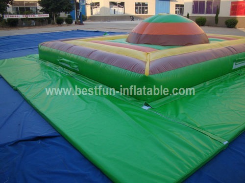 Inflatable air jumping mountain bag