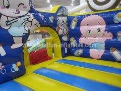 Inflatable bouncer baby for backyard