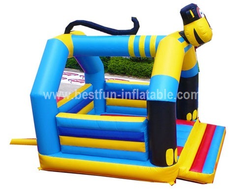 Inflatable monkey bounce castle