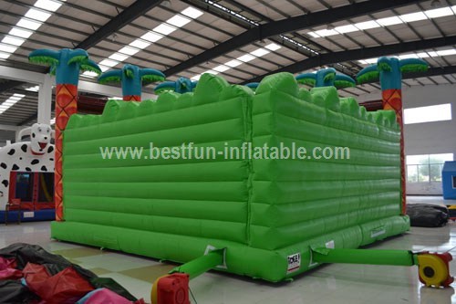 Inflatable rainforest jungle bouncer