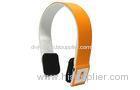 Yellow Foldable Over The Head Bluetooth Headphones with A2DP 3.7V