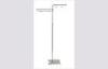 Adjustable Height Price / Pop Poster / Bunting Stand For Supermarket 1100-2100mm