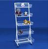 Pharmacy / Craft Shop Display Stands With Adjustable Basket