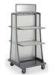 Sturdy Steel / Iron Grocery Shop Display Stands For Commodity