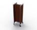 High Four Sides Shop Display Stands With Remobeable Hanger