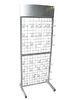 Custom floor wire mesh grid retail display racks Powder coating for stores