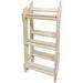 Custom Painted MDF Floor Wooden Display Stands Shelf Bracket